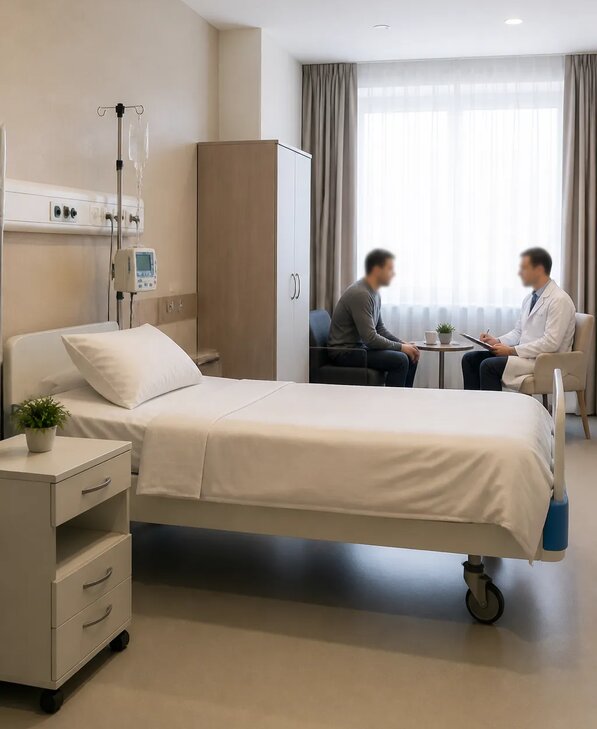Профессиональное лечение алкоголизма в стационаре в Санкте-Петербурге